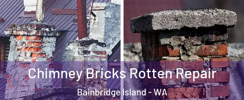  Chimney Bricks Rotten Repair Bainbridge Island - WA