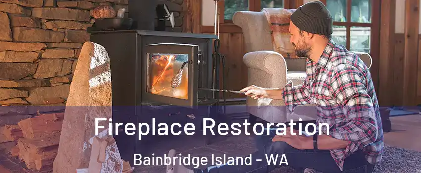  Fireplace Restoration Bainbridge Island - WA