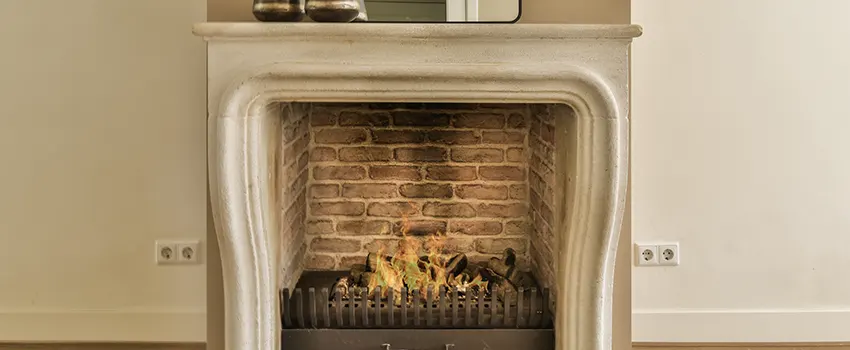Vintage-style Fireplace Redesign in Bainbridge Island, Washington