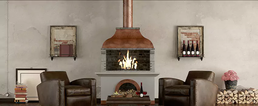 Thelin Hearth Products Providence Pellet Insert Fireplace Installation in Bainbridge Island, WA