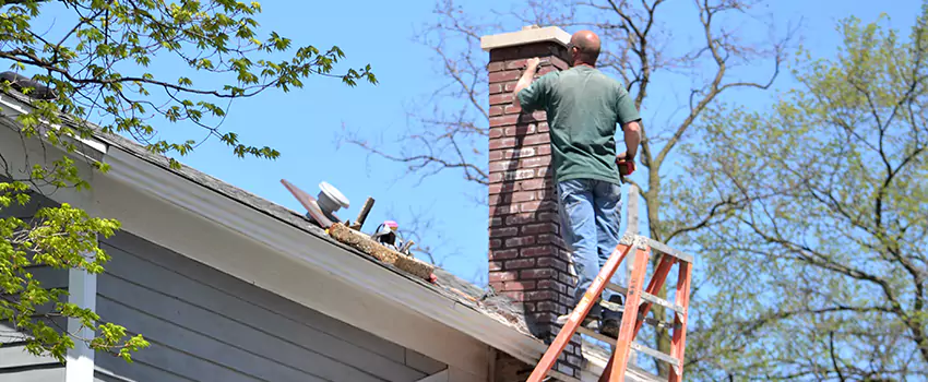 Vinyl and PVC Chimney Flashing Installation in Bainbridge Island, WA