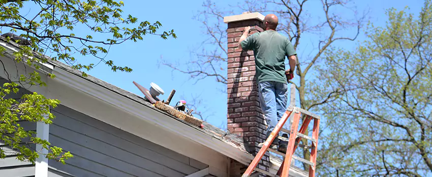 himney Crown Repair in Bainbridge Island, Washington