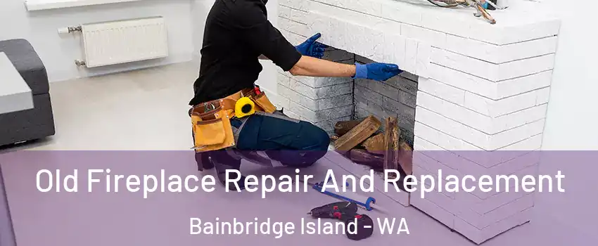  Old Fireplace Repair And Replacement Bainbridge Island - WA