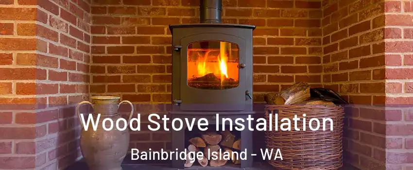  Wood Stove Installation Bainbridge Island - WA